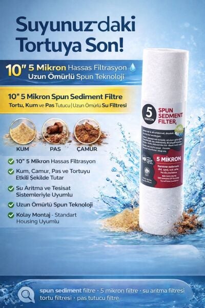 10'' Spun Filtre