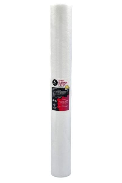 20'' 5 Micron Spun Filtre