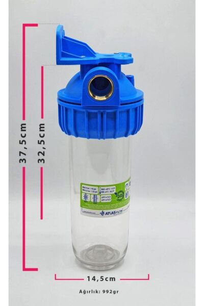 Atlas Housing 10 inch 3 Parça