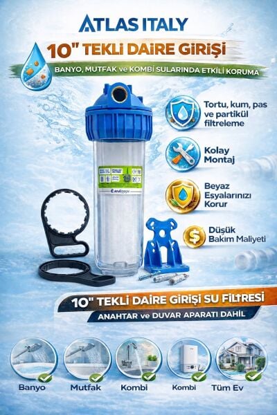 Atlas Housing 10 inch 3 Parça