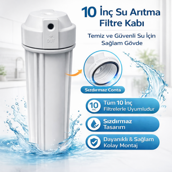 Su Arıtma Filtre Havuzu 10'' Mat