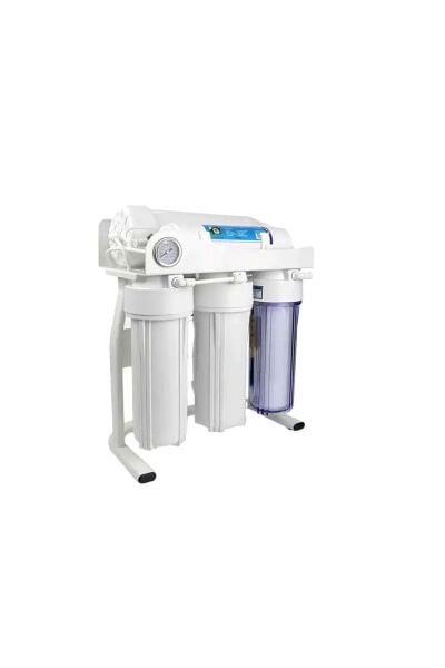 10'' 300 GPD Cafe Tipi Yüksek Akışlı Su Arıtma Cihazı + 40 Litre Tank