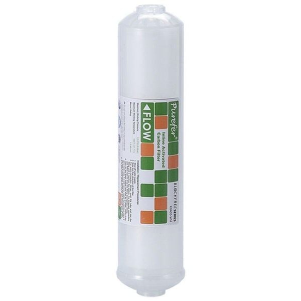Purefer 12'' Inline Blok Karbon Filtresi NSF sertifikalı