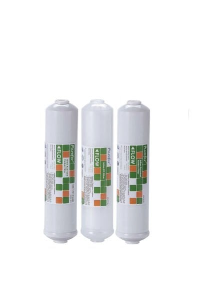 Purefer 12'' Inline 5'li Filtre Seti NSF sertifikalı