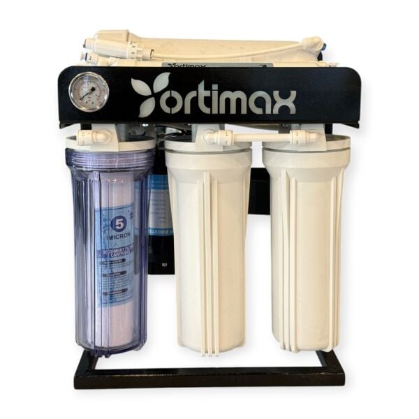 Ortimax 10'' 300 GPD Cafe Tipi Yüksek Akışlı Su Arıtma Cihazı + 40 Litre Tank