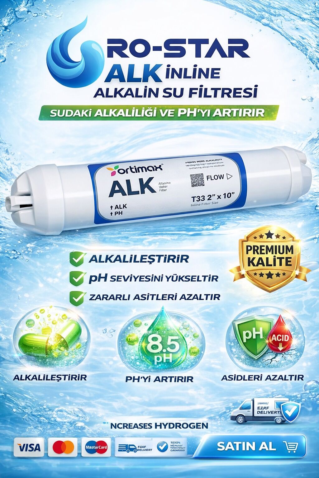 Ortimax Alkaline Filtre