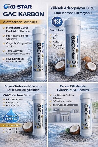 RO-STAR İNLİNE GAC KARBON