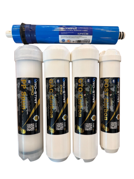 RO-STAR PRO Inline 5'li Filtre Seti