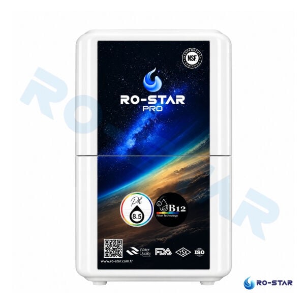 RO-STAR PRO 8 LİTRE SU ARITMA CİHAZI ( B12 VİTAMİN FİLTRELİ )