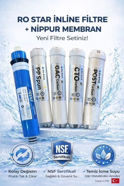 RO-STAR PRO 8 LİTRE SU ARITMA CİHAZI