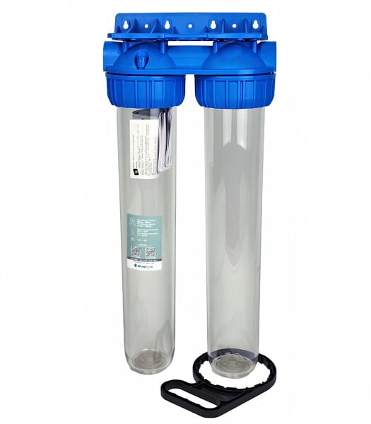 ATLAS 20'' İKİLİ HAUSING FİLTRE KABI ( 3/4'')