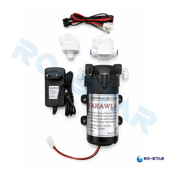 SU ARITMA CİHAZI PREMİUM POMPA TAM SETİ (100 GPD--24V 1.5A)