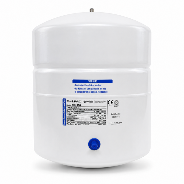 PAE RO-152 5,5 Galon (21 Litre) Su Arıtma Depolama Tankı – Yüksek Kapasiteli Basınçlı Tank