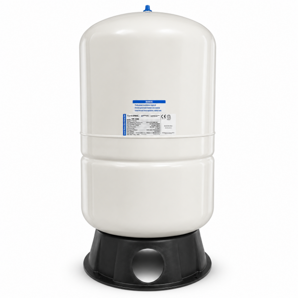 PAE TP-100 26,4 Galon (100 Litre) Su Arıtma Depolama Tankı – Yüksek Tüketim Yerler İçin Basınçlı Tank